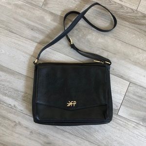 Black Shoulder Diaper Bag